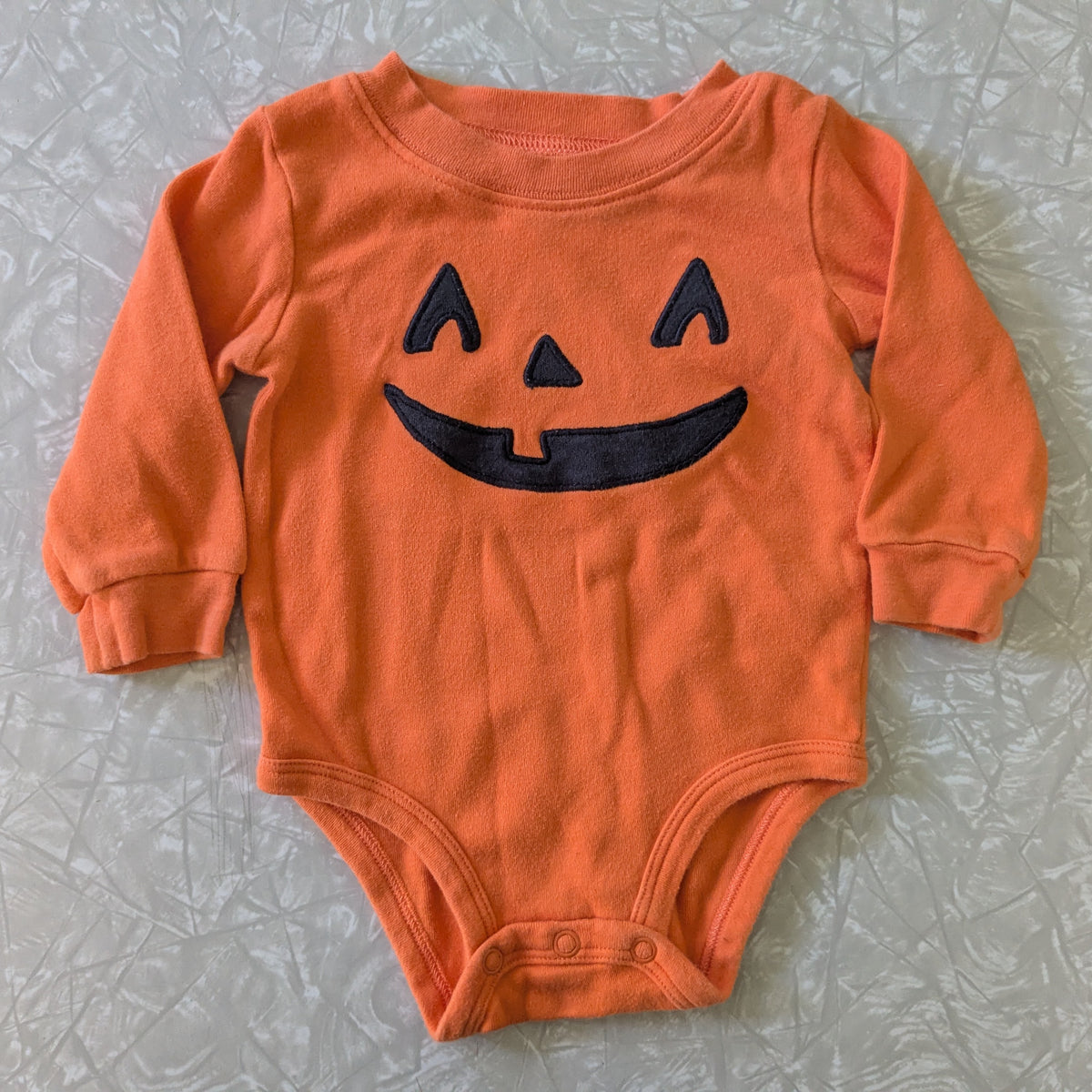 #61 Carter's 6mo Jack-o'-lantern Bodysuit