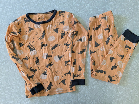 #61 Burts Bees Kids Sz 6 Halloween Pajama Set