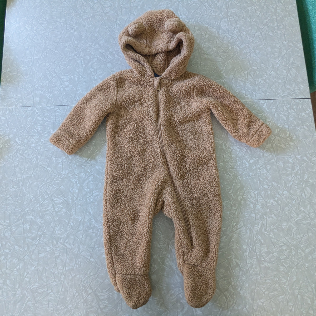 #61 Old Navy 6-12mo Sherpa Bear One Piece