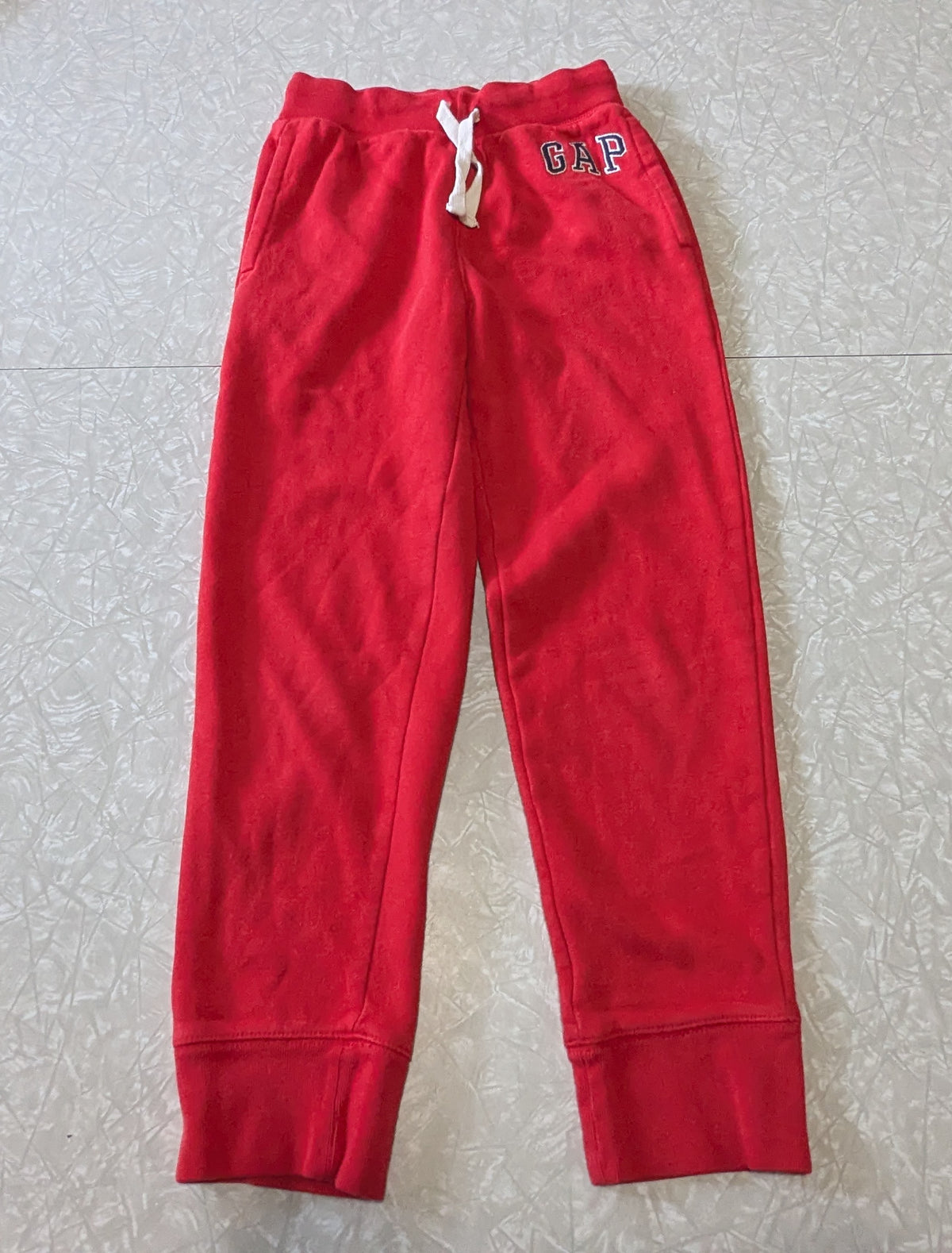 #61 Boys L Red Gap Sweatpants