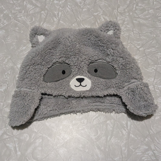 #61 Carter's 9-12mo Fuzzy Raccoon Hat