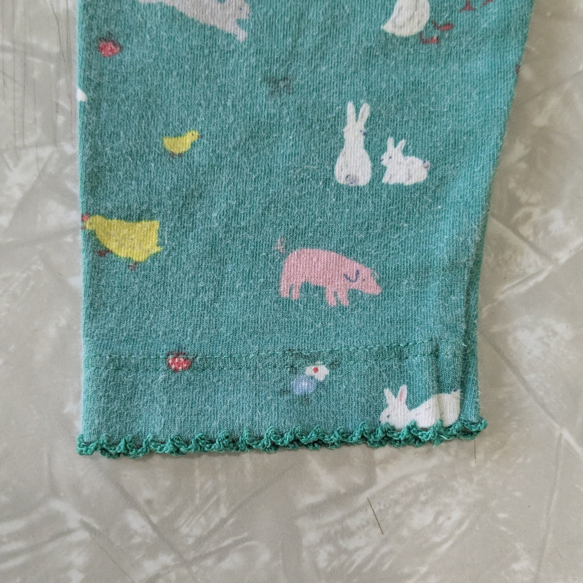 #61 Baby Boden 12-18mo Leggings Farm Animals