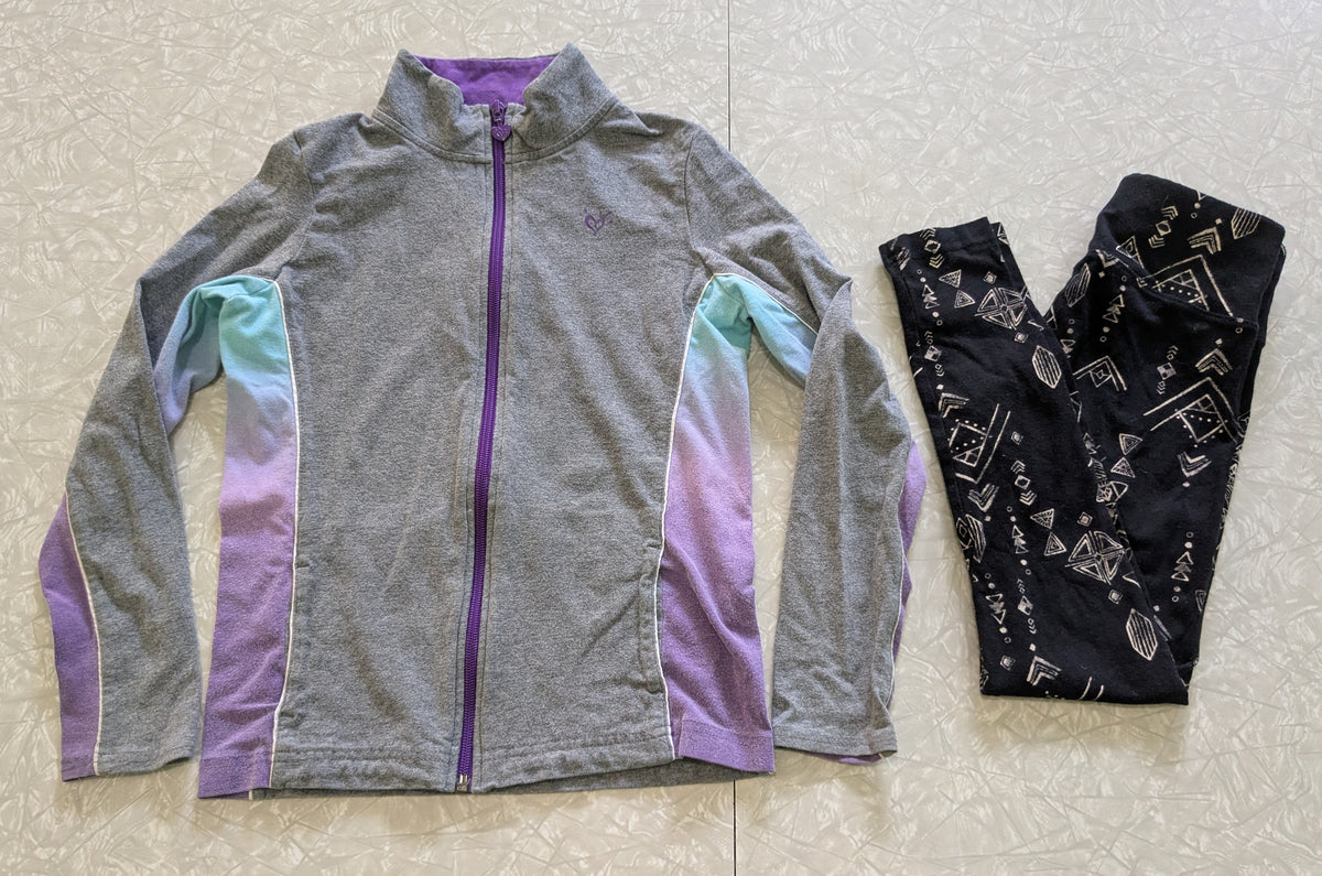 #61 Justice Girls 8 Lightweight Jacket & Leggings