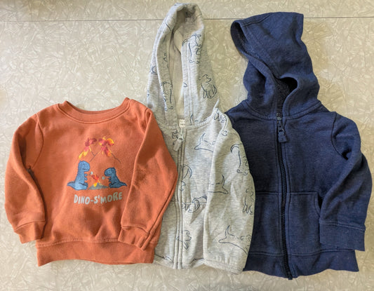 #61 Boys 18mo Sweatshirt Bundle