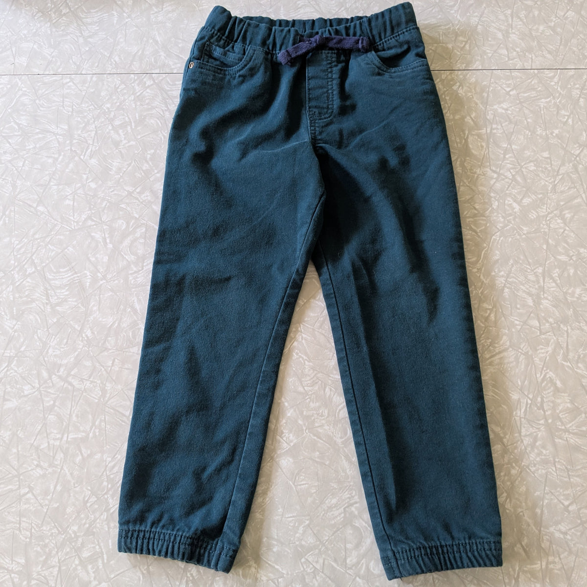 #61 Carter's 5T Dark Green Chino Joggers