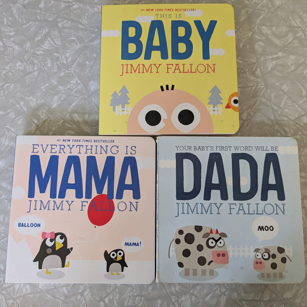#61 Jimmy Fallon Board Books - Mama, Dada & Baby