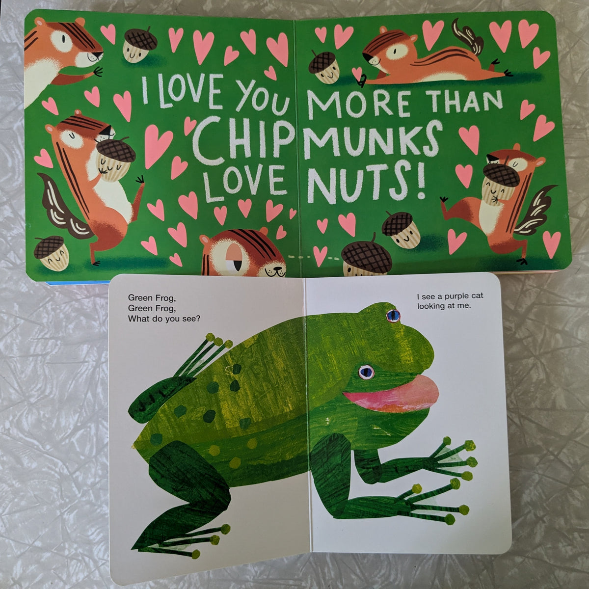 #61 Brown Bear Eric Carle & Bananas for You Board Books