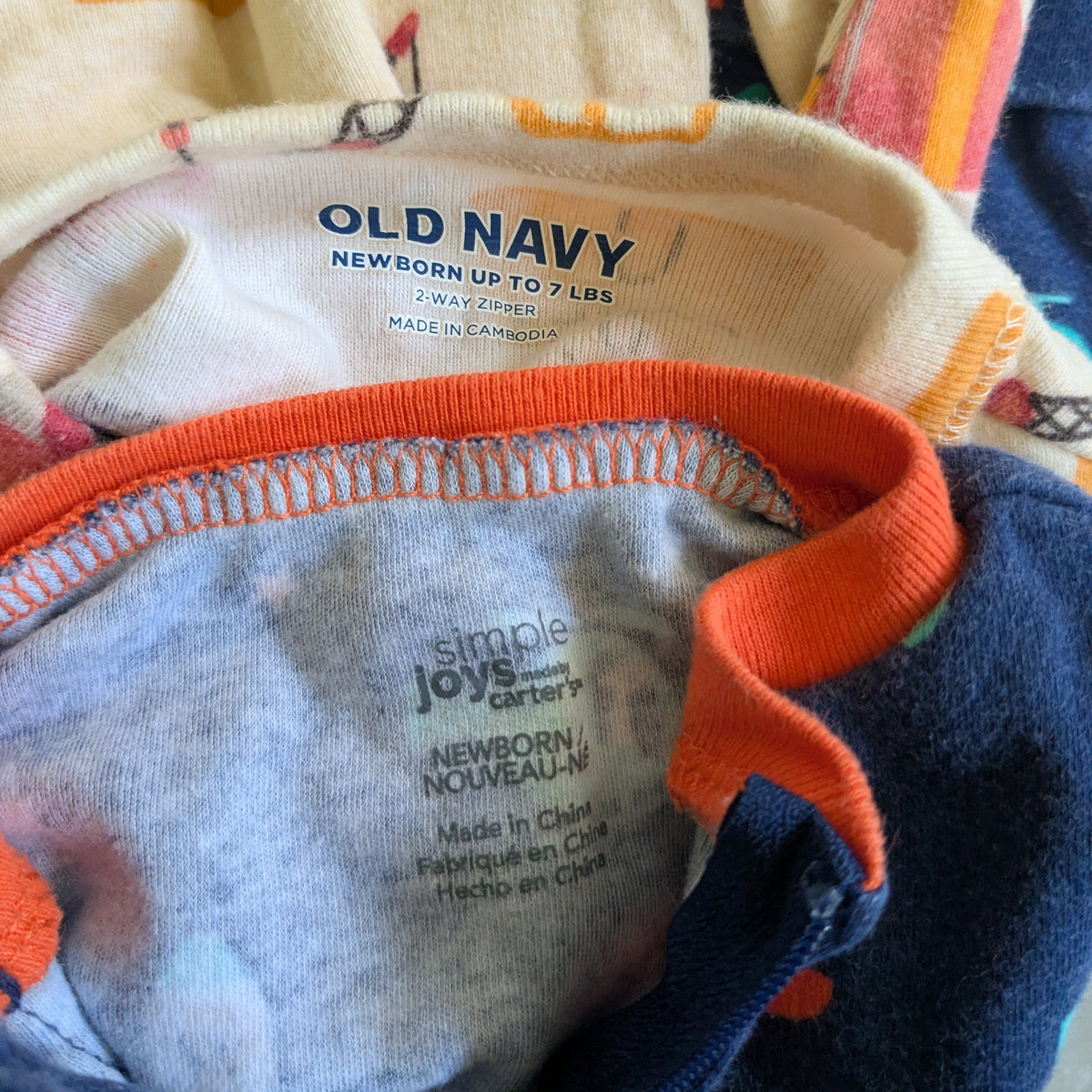 #61 Newborn Sleepers Carter's Old Navy