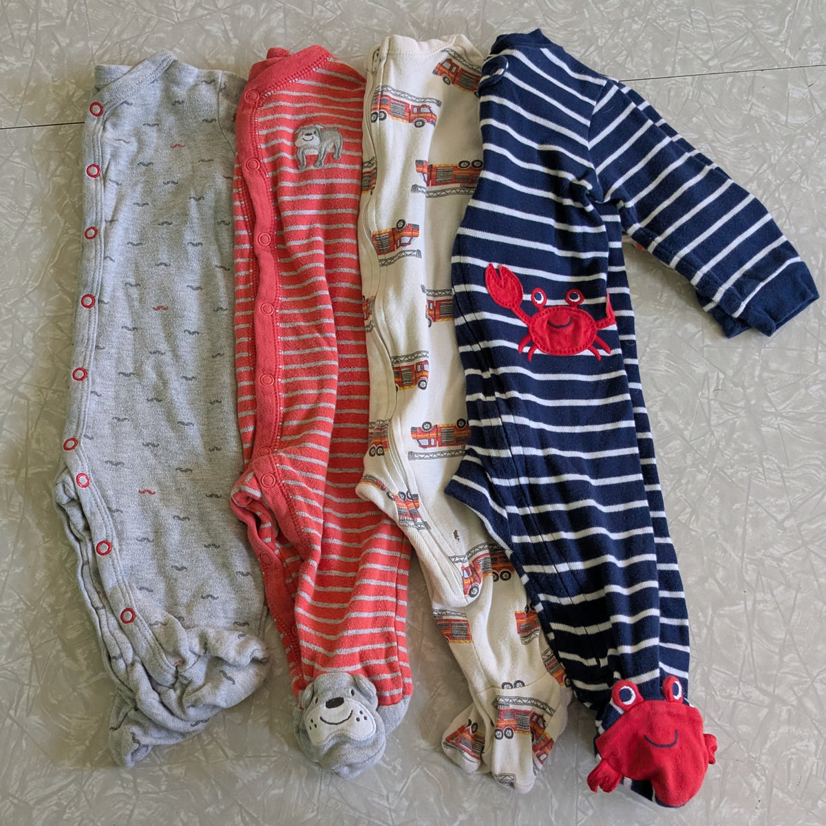 #61 Boys 6mo Carter's & Old Navy Sleepers