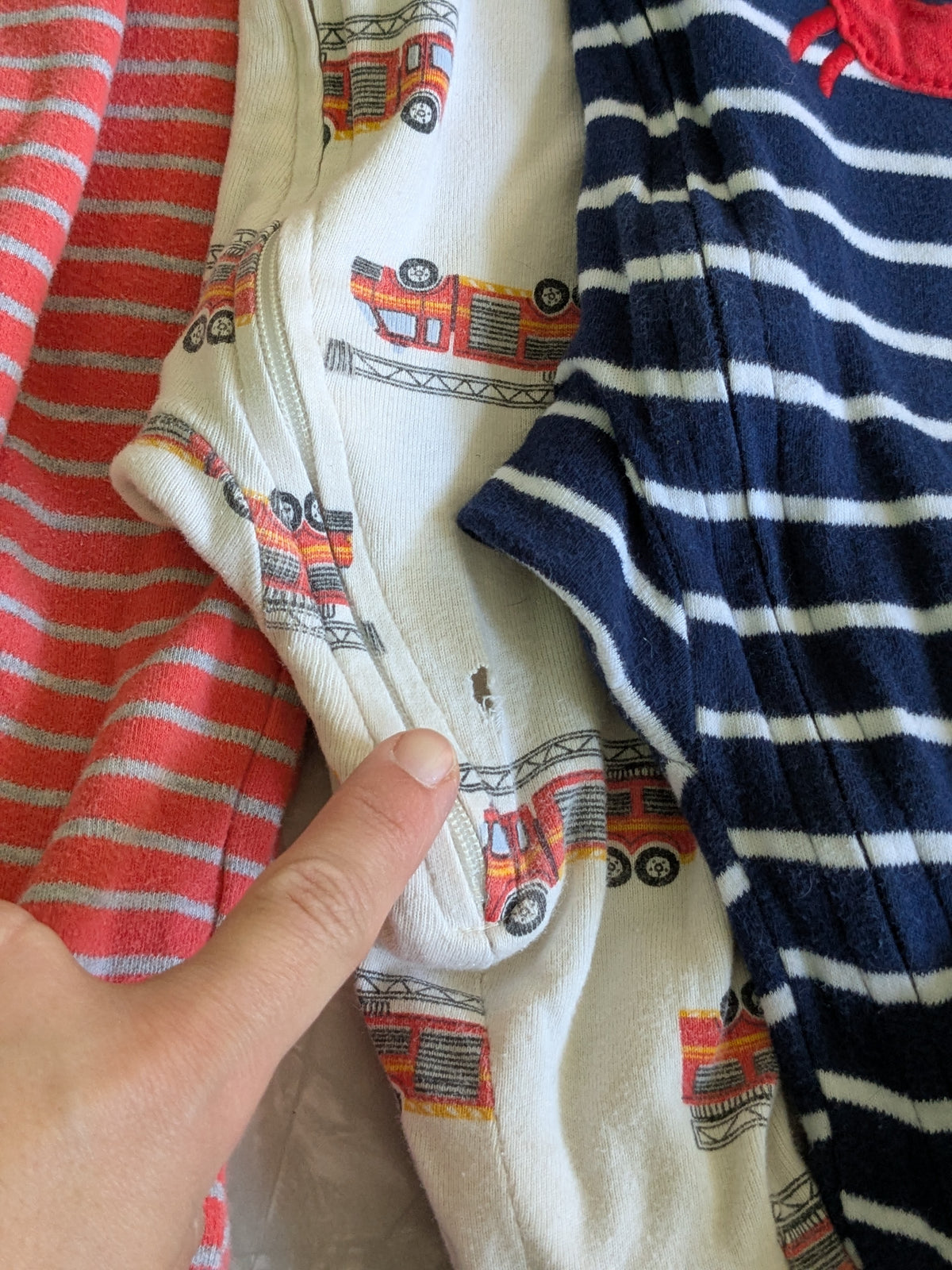 #61 Boys 6mo Carter's & Old Navy Sleepers