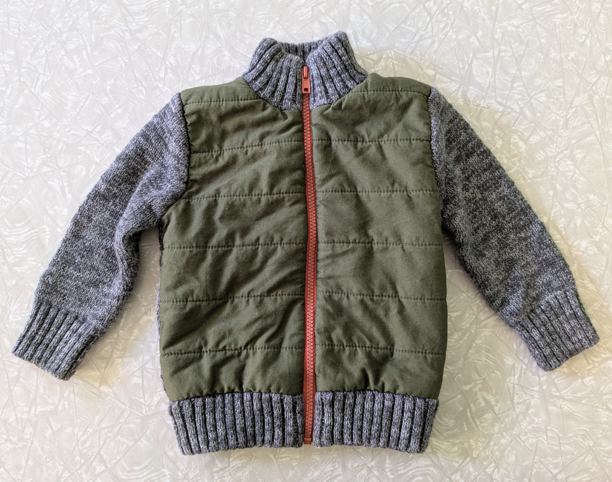 #61 Cat & Jack Sweater Jacket 2T