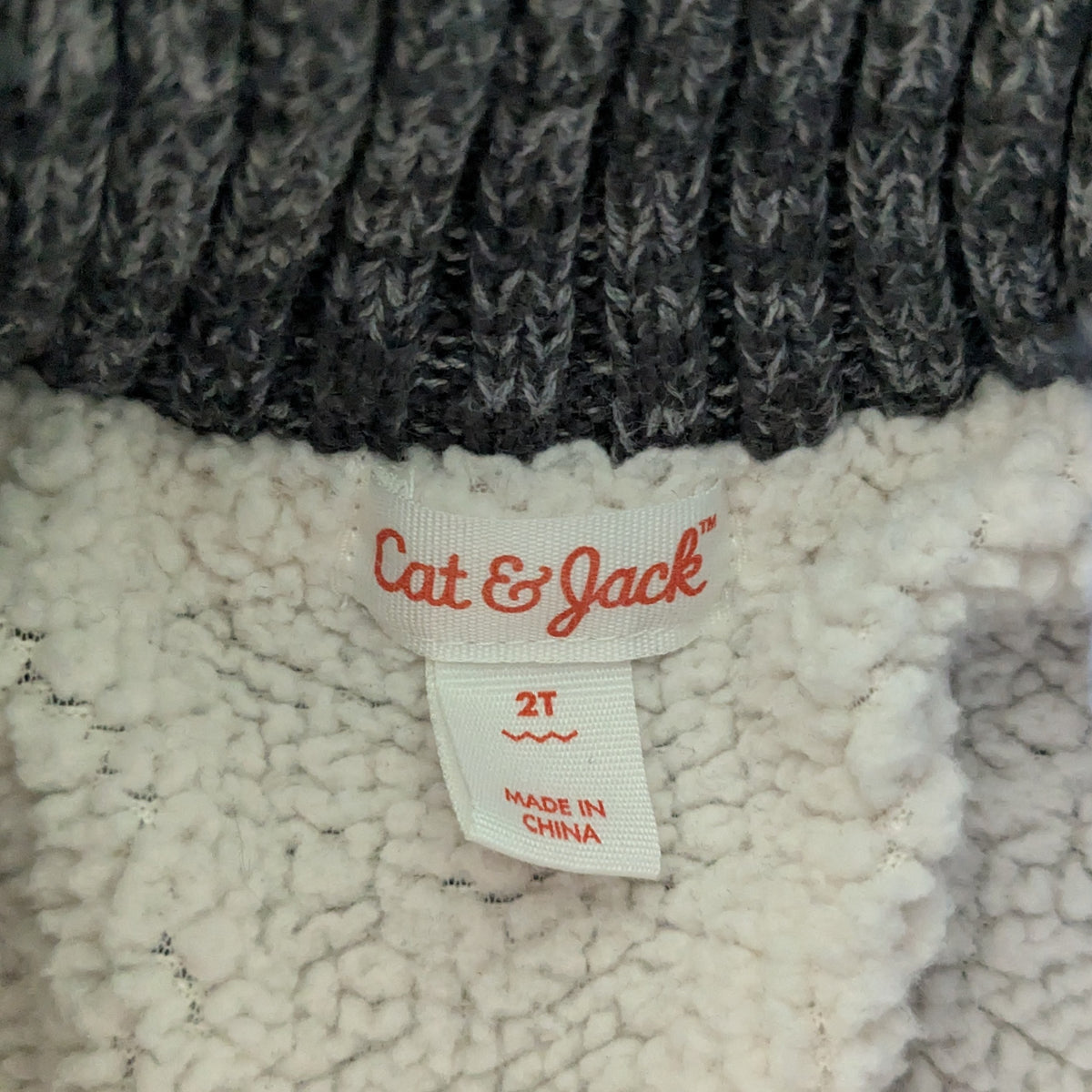 #61 Cat & Jack Sweater Jacket 2T