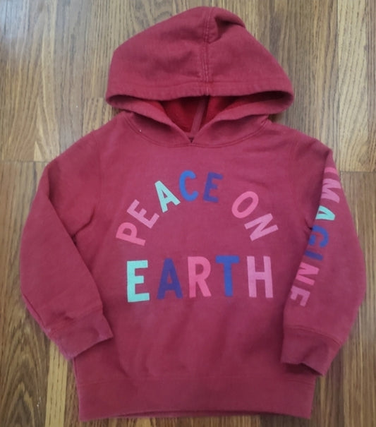 Peek 2/3 Imagine Peace on Earth Hooded Sweatshirt