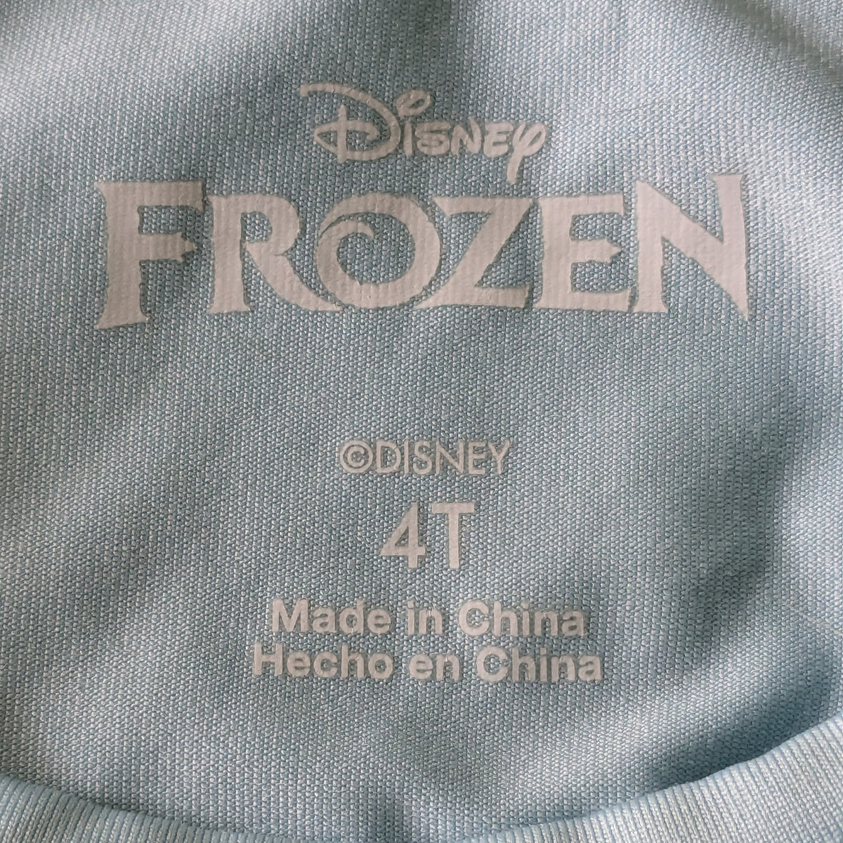 #61 4T Disney Elsa Frozen Dress Blue