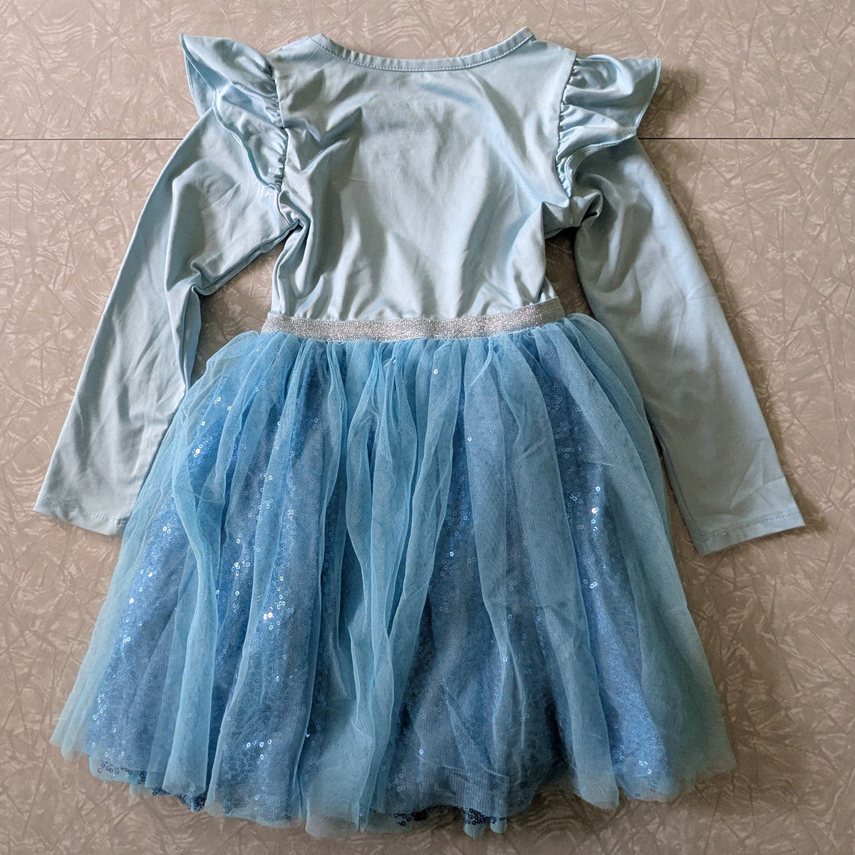#61 4T Disney Elsa Frozen Dress Blue