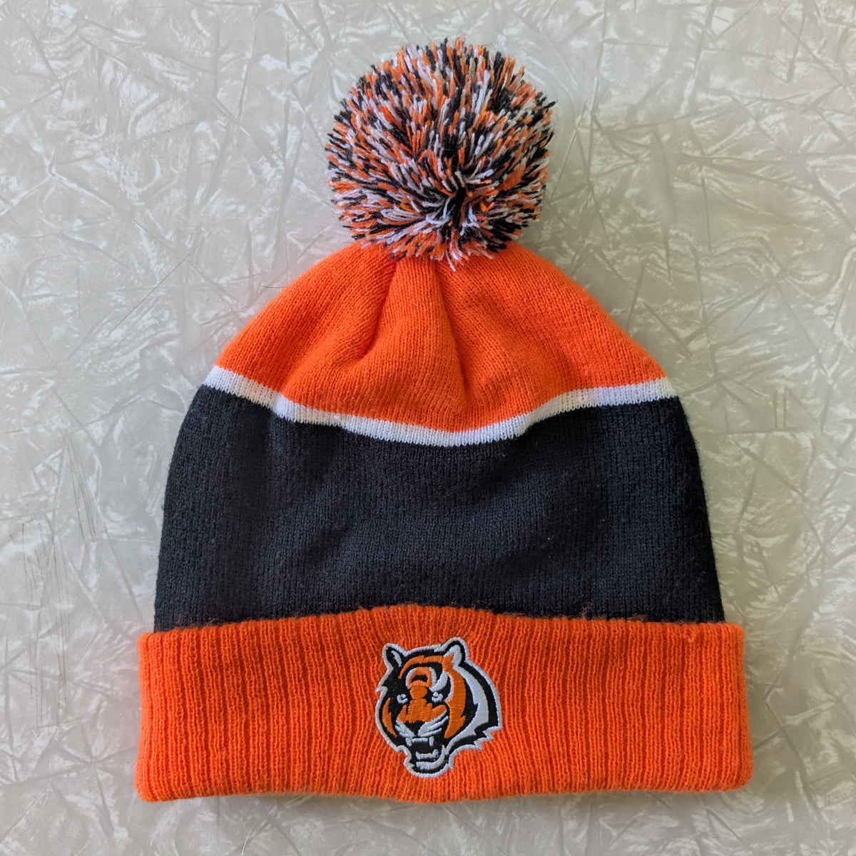 #61 Bengals Beanie Winter Hat - Teen/Adult Size