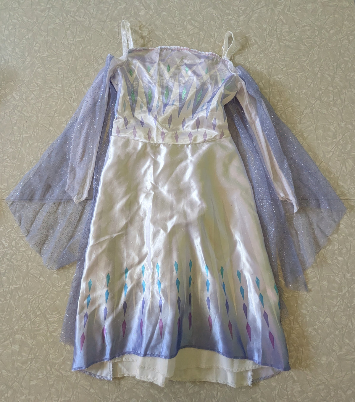 #61 Girls 4-6 Frozen Elsa Dress Costume