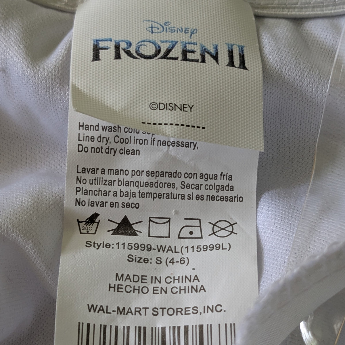 #61 Girls 4-6 Frozen Elsa Dress Costume