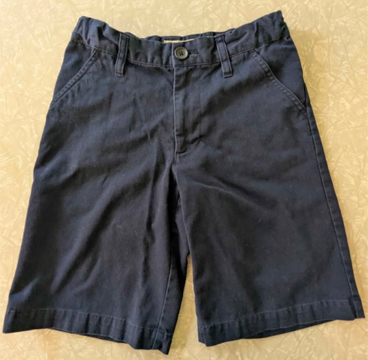 #61 Boys Cherokee 10 Navy Blue School Uniform Shorts