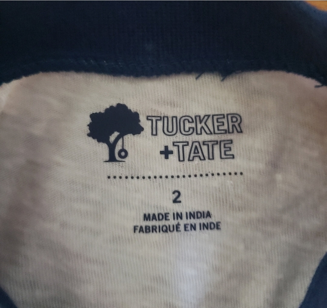 NWT Tucker + Tate 2T Christmas Raglan Tee