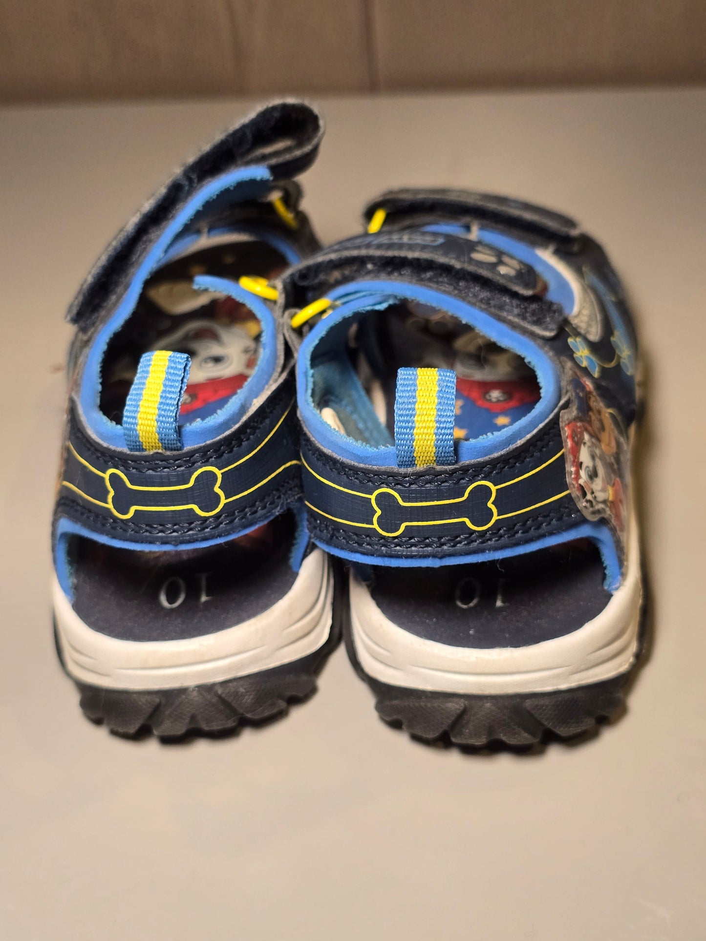 #131 Boys Paw Patrol sandals sz 10