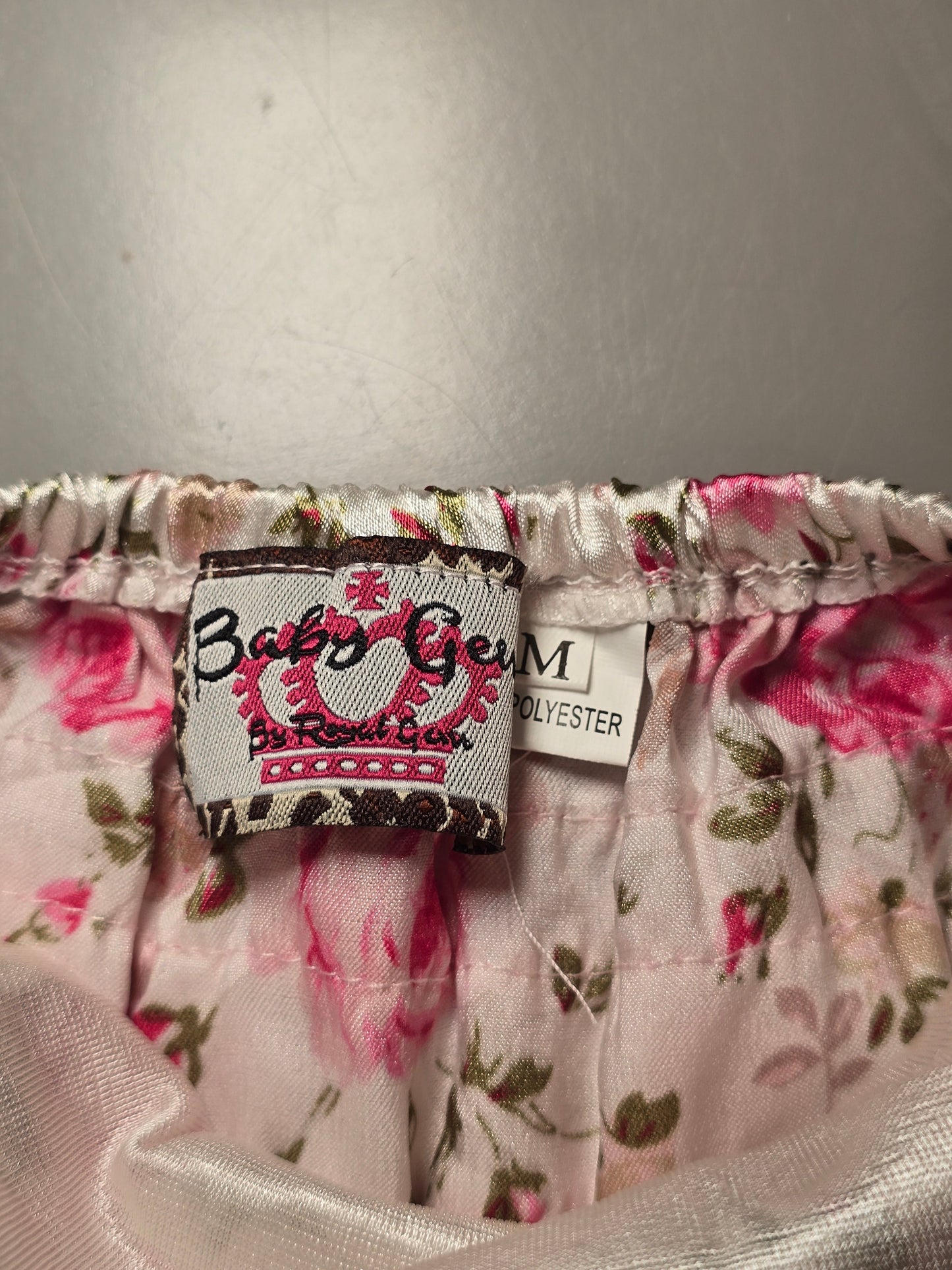 #131  Baby Gem floral Romper girls sz 6M