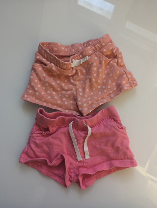 Girls 18m Cotton Shorts Bundle