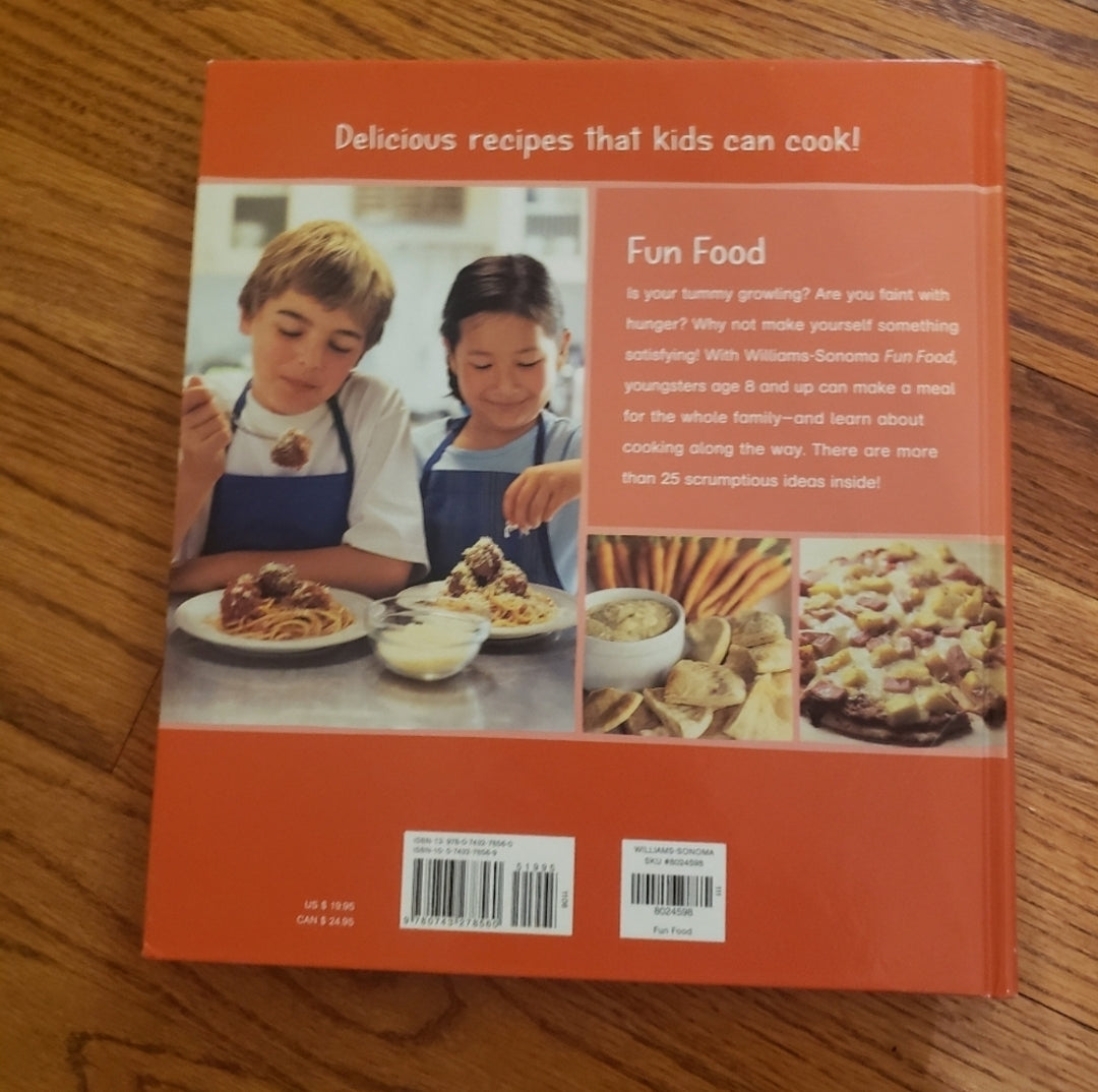 Williams Sonoma Fun Food For Kids Cookbook