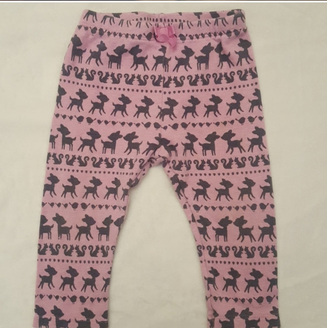 #49 Gymboree / Children's Place 12-18 Mths Lot of 4 Leggings