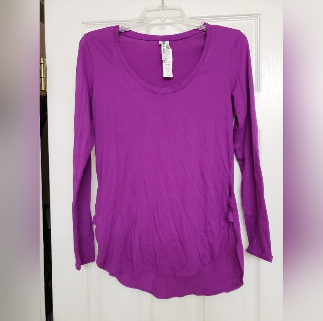 REDUCED!! #49 Fabletics Small Long Sleeve Purple Athletic Top