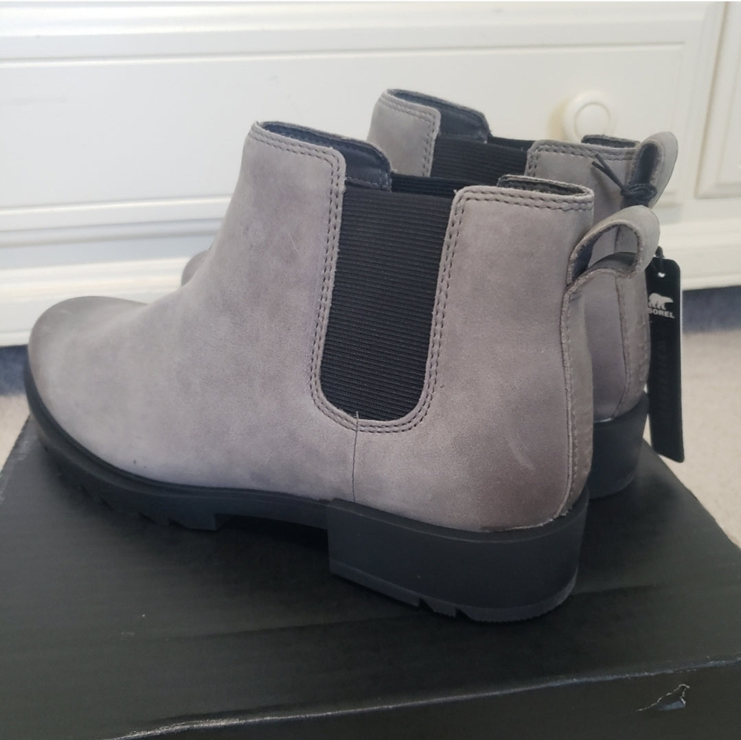 NWT Sorel 8.5 Emelie II Waterproof Chelsea Boot