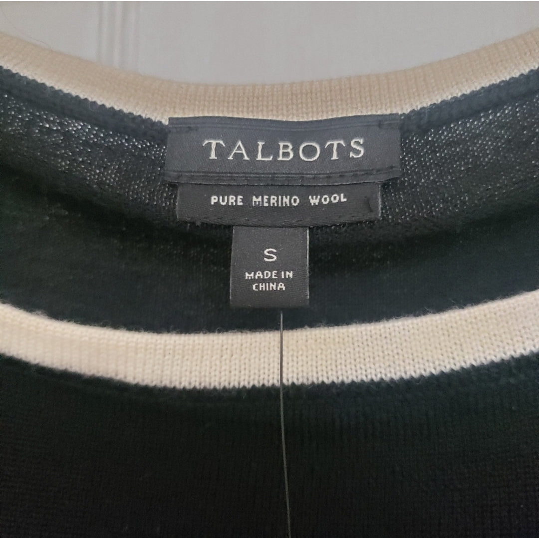 #49 NWOT Talbots Small Merino Wool Sweater