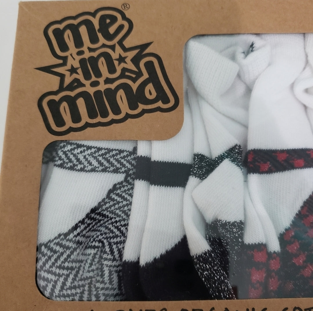 NWT Boutique Me in Mind 0-12 Mths Organic Broadway Mary Jane Socks