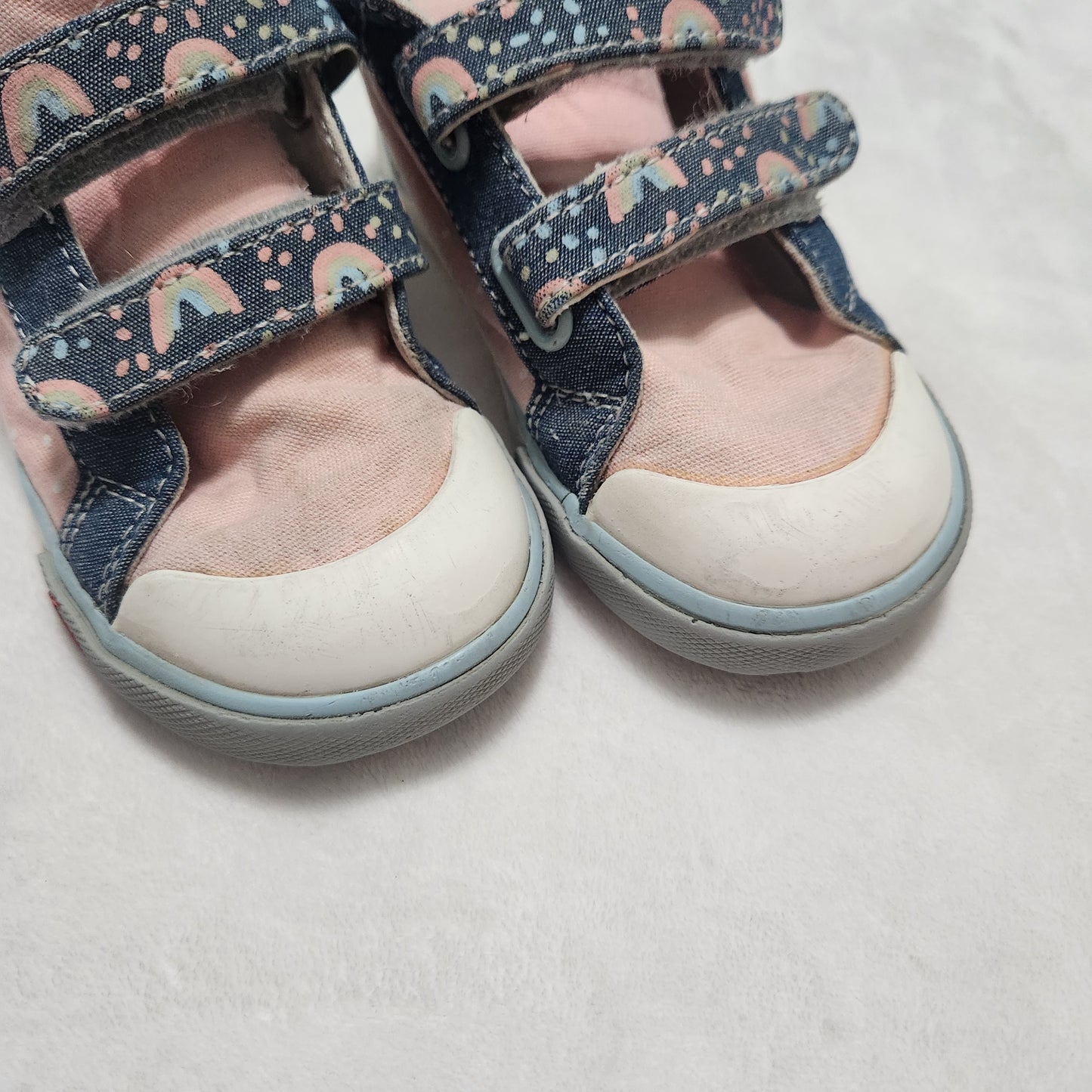 REDUCED! #49 See Kai Run Size 9 Kya Pink Chambray Hi Tops