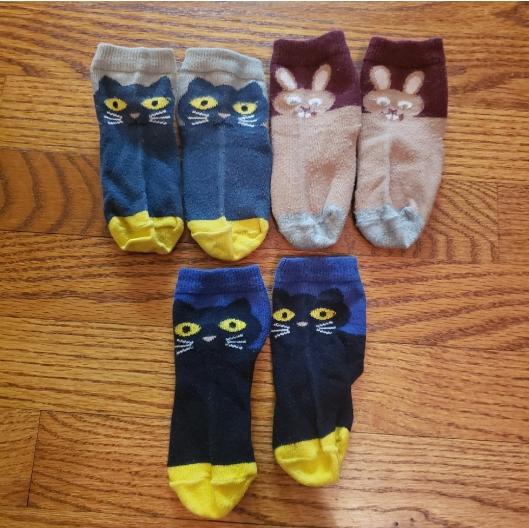 #49 Stella McCartney 12-24 Mths Kids Sock Bundle Lot of 3 Pairs