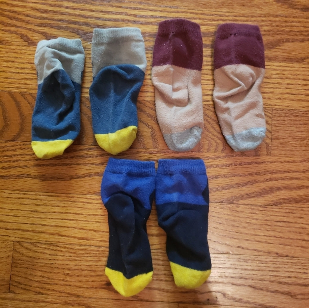 #49 Stella McCartney 12-24 Mths Kids Sock Bundle Lot of 3 Pairs