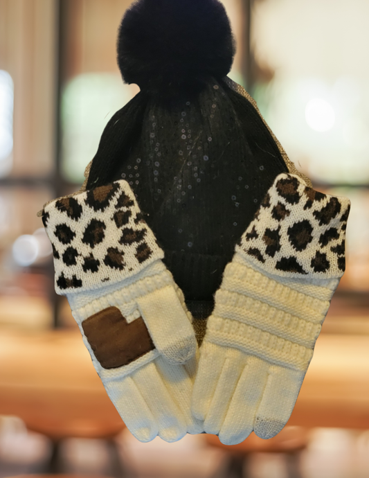 #59 Winter Hat and Glove Set