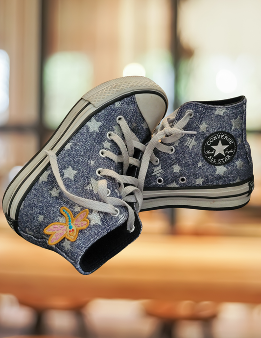#59 Converse Coraline Limited Edition High Tops Girls Size 1