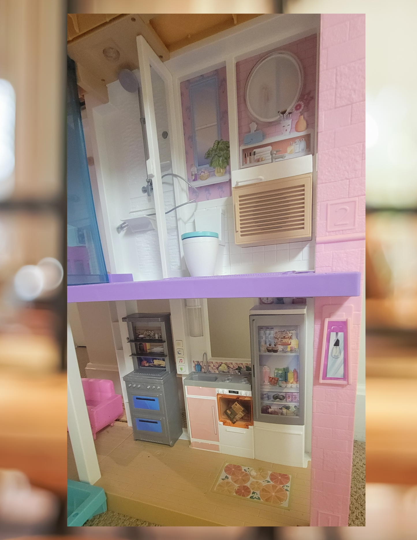 #59 Barbie Dream House with Furniture, Pool, & Elevator