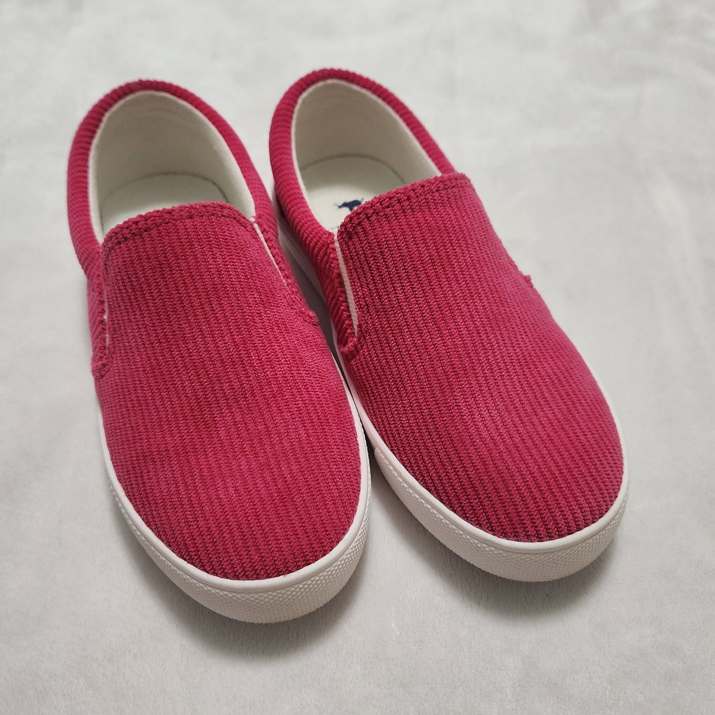 Crewcuts Size 11 corduroy slip-on sneakers