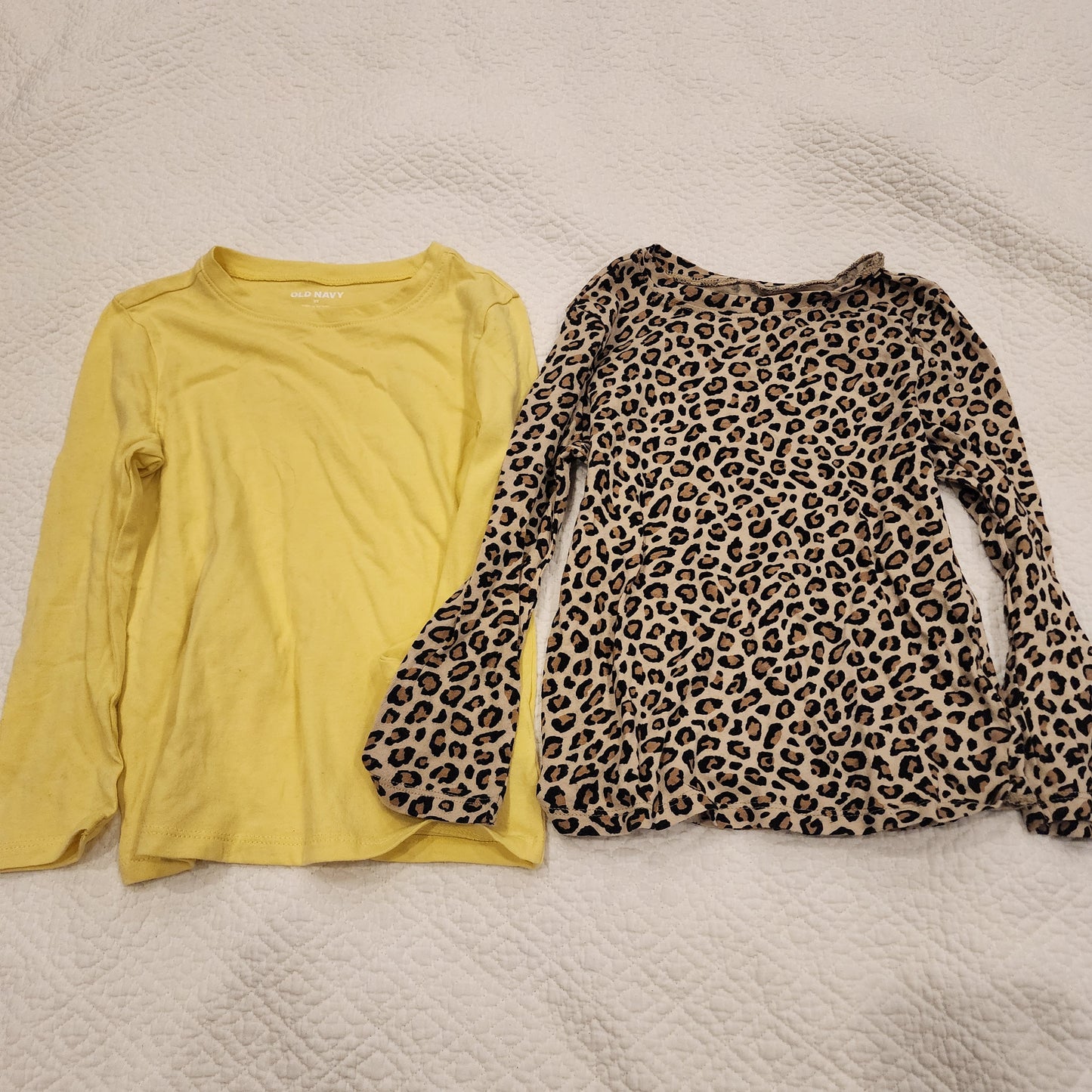 #3A girls Size 5T Old Navy long sleeve shirt bundle