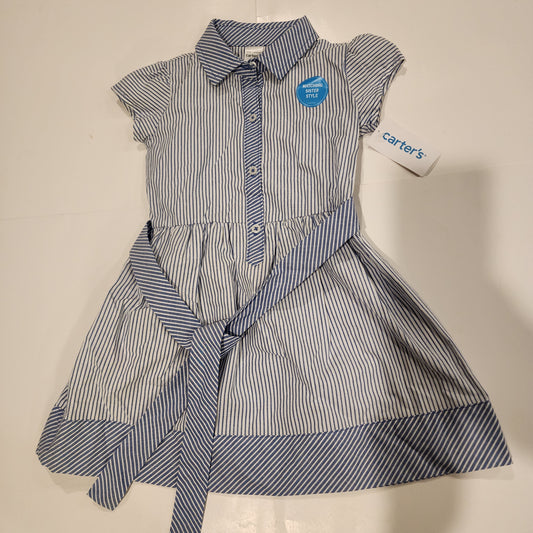 #135 3T Carters shirt Dress NWT