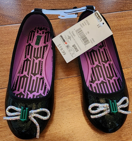 #135 girls size 12 Wicked ballet flats NWT