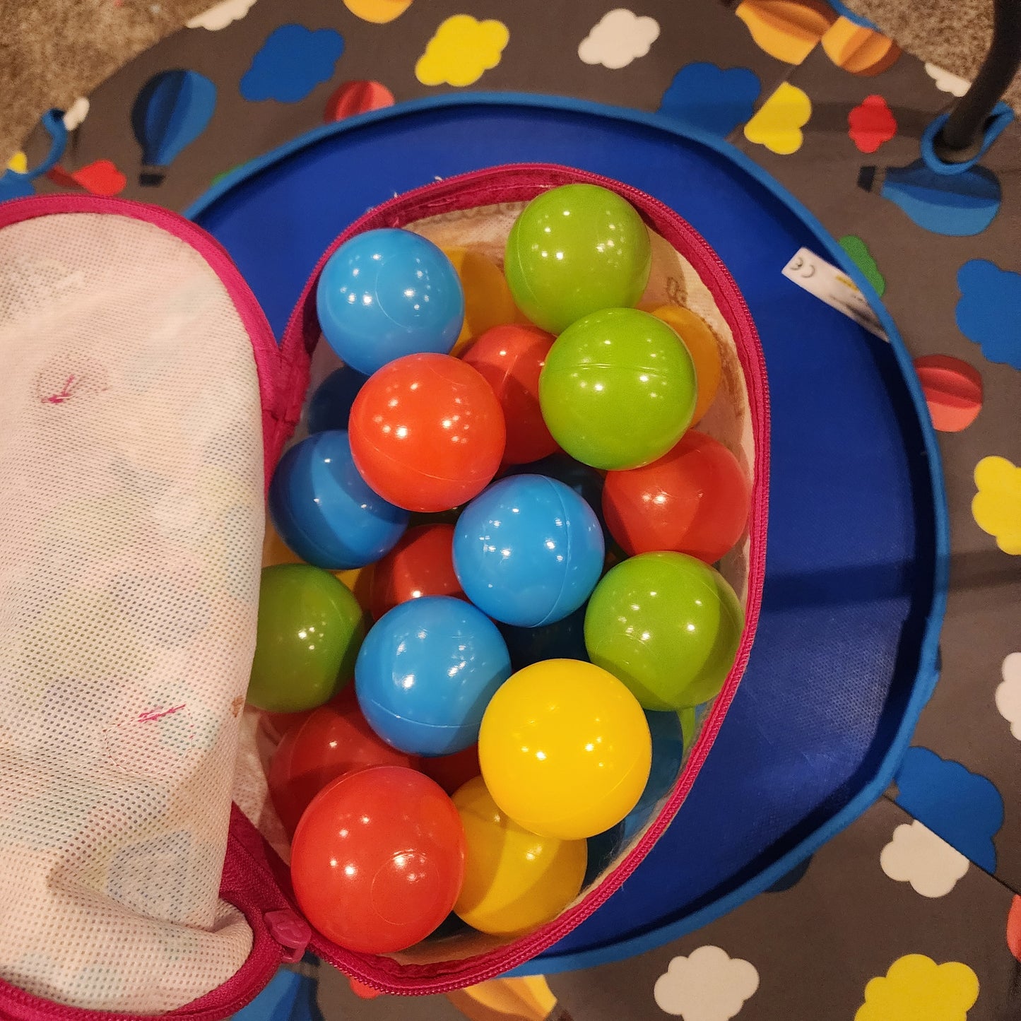 #135 Smartrike 3 in 1 trampoline and ballpit EUC