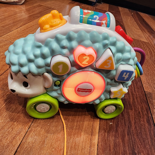 #135 Fisher Price Interactive pull along hedgehog