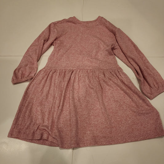 #135 girls size 5 Gap pink heather twirl dress