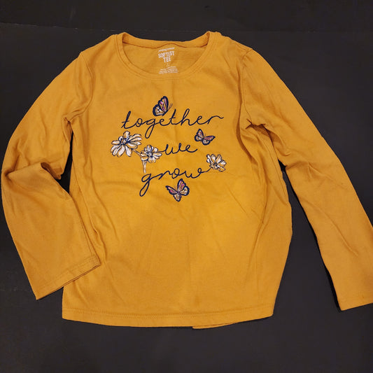#135 girls size 5 Jumping Beans long sleeve tshirt