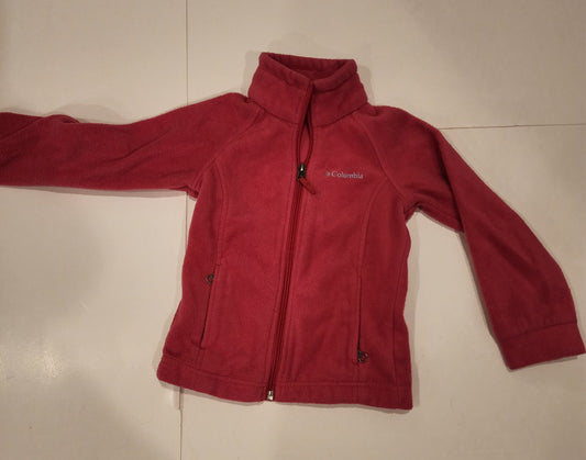 #135 girls size XXS 4/5 Columbia fleece jacket