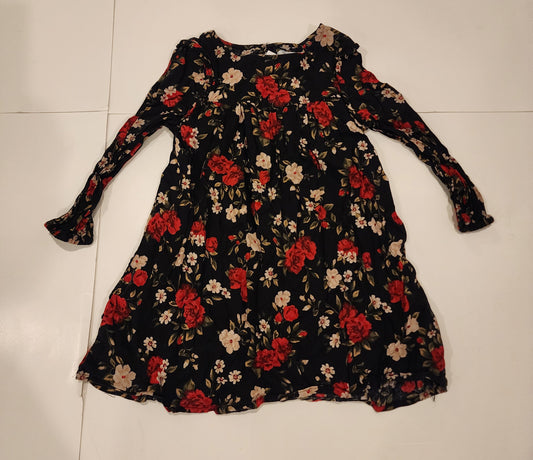 #135 girls size 3T Old Navy floral dress