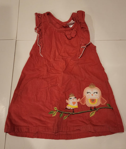 #135 girls size 4 Nannette corduroy jumper